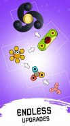 Fidget Spinner Evolution - Merge & Collect Fidget screenshot 1