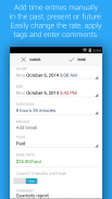 Hours Tracker Time Tracking screenshot 2