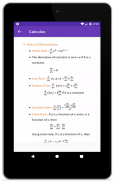 All Calculus Formulas screenshot 4