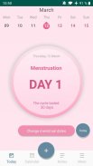 Women's Calendar: Menstrual Cycle Period Tracker screenshot 4