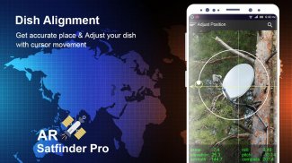 Pencari satelit (dishpointer) dengan kompas Gyro screenshot 2