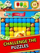 Panda Cube Smash - Big Win with Lucky Puzzle Games screenshot 12