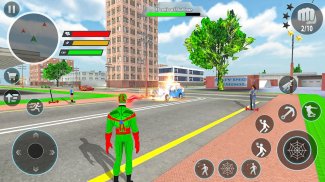 Polícia herói Robot Speed: jogos robô policial screenshot 0