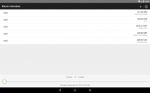 Realtime Bitcoin Calculator screenshot 0