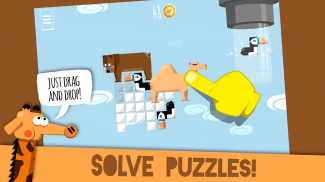 Critter fitter: Animal Puzzle Adventure screenshot 1