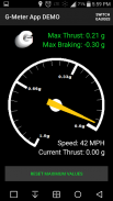 G-meter Horsepower App DEMO screenshot 2