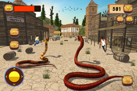 Keluarga Anaconda Snake Jungle Sim screenshot 4