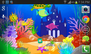 Free Aquarium Undersea LWP screenshot 3