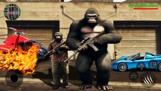 Gorilla Rope Hero Crime City screenshot 3