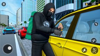 Policía vs ladrón grandios crime ciudad banco robo screenshot 4