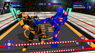 Robot Ring Fighting-Superhero Robot VS Robot Baja screenshot 3