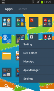 FlatUI GO Launcher Theme screenshot 3