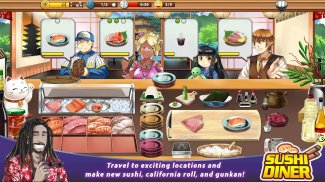 Sushi Diner - Fun Cooking Game screenshot 3