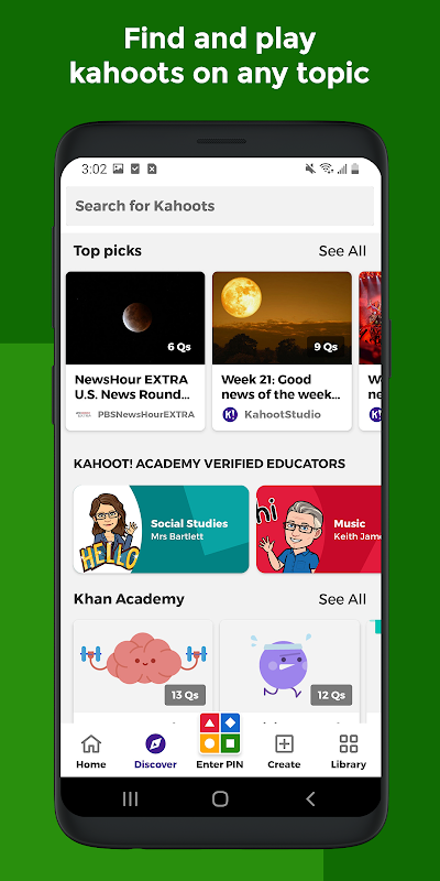 Apps para usar em aula Kahoot