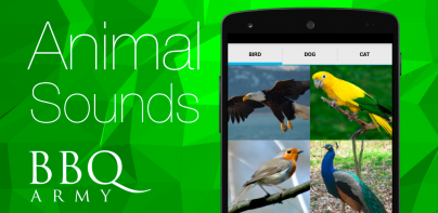 Animal Sounds (Bird,Dog,Cat)