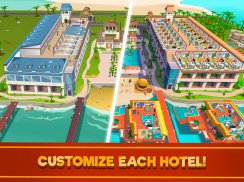 호텔 엠파이어 타이쿤 - 방치;게임;경영자;시뮬레이터 screenshot 4