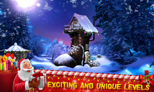 圣诞老人圣诞节逃脱 - 冷冻雪橇 screenshot 3