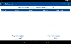 Wort Homebrew Calculator screenshot 15