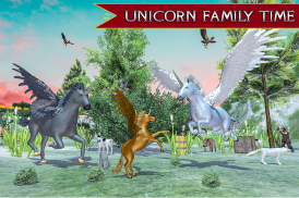 Keluarga Kuda Unicorn Terbang screenshot 4
