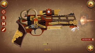 Steampunk จำลองอาวุธ screenshot 3
