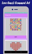 Emoji art – Comment Art ASCII Emoji Emotions screenshot 3