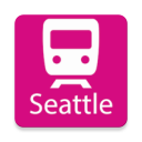 Seattle Rail Map Icon