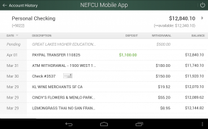 NEFCU Mobile App screenshot 14