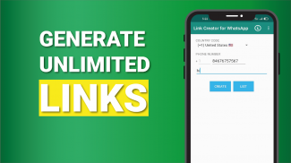 Generador de Links Para WhatsA screenshot 0