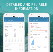 Weather App - Lazure: Forecast & Widget screenshot 1