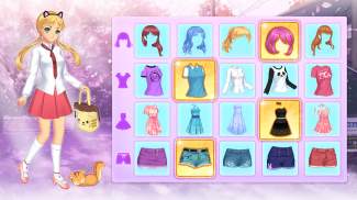 Anime Dress Up Games For Girls screenshot 1