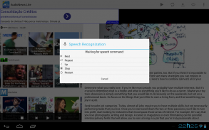 Audio News Lite screenshot 5