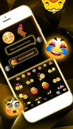 Theme Black Gold Glow screenshot 3