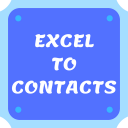 Excel To Contacts - import xlsx files Icon