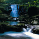 Black Rocks Waterfall LWP