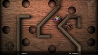 Marble Maze Wallpaper Game screenshot 13