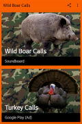 Wild Boar Hunting Calls screenshot 0