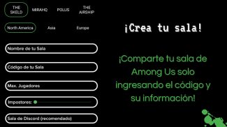Jamón Us: Comparte tu Sala de Among Us & Discord screenshot 2