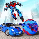 Ball Robot Car Transform Games - Robot Games Icon