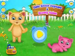 Cute Kitten Daycare & Beauty Salon - Fluffy Kitty screenshot 3