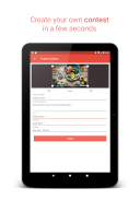 Famistar - Create contests and compete with others screenshot 6
