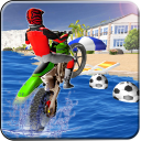 Pantai Moto Sepeda Stunts Icon