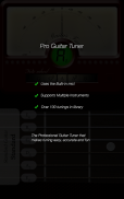Гитарный тюнер - Pro Guitar screenshot 1