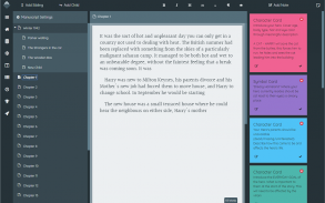 Wavemaker Novel Writing Software screenshot 7