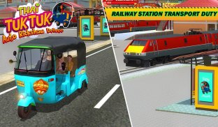 City Tuk Tuk Driver Simulator 2018 screenshot 1