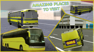 Motorista de ônibus turístico: drive da cidade 3d screenshot 7