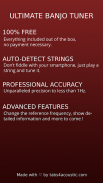 Ultimate Banjo Tuner 🎵 5 Strings Banjo Tuning App screenshot 1