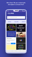 Cliphy - Animate text to create gifs or videos screenshot 1