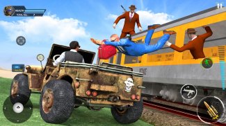 Train Shooter Rescue Missions: Offroad Train Games screenshot 4