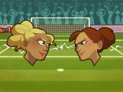 Women football penalty screenshot 0