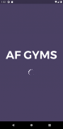 AF Live Gym Usage App screenshot 1